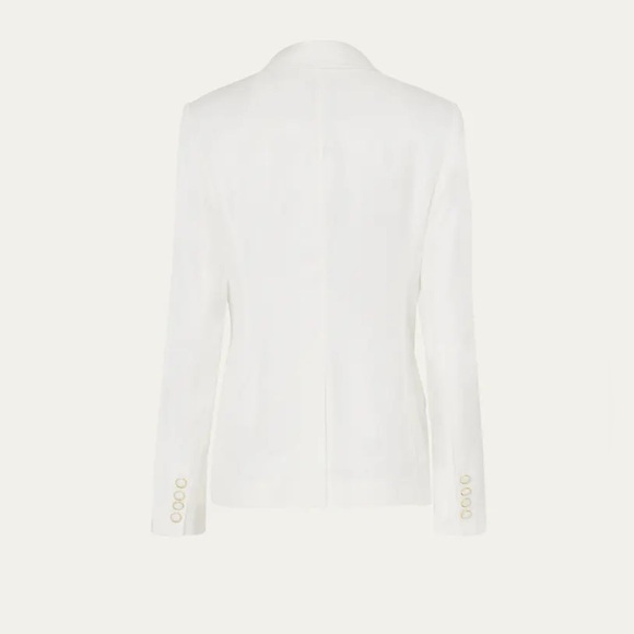 NWoT MILLY
Alexa Single-Button Viscose Twill Jacket Size 4 $475 - Picture 4 of 11